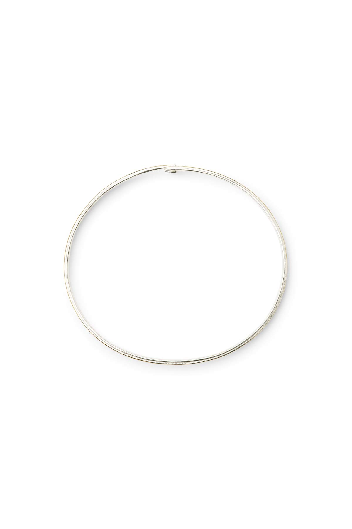 Slim hammered bracelet - Rabens Momento I Gold with Silver 3 - Rabens Saloner