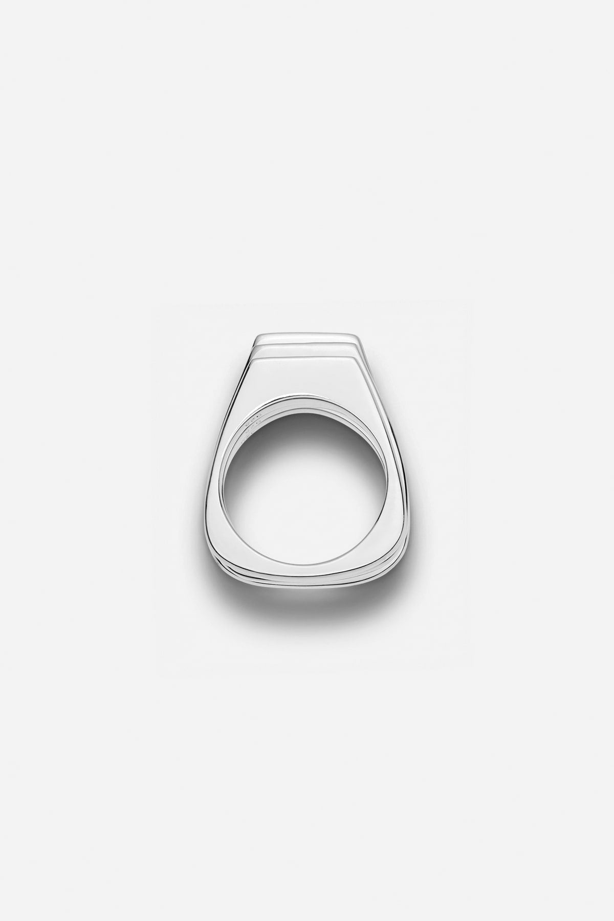Diamond ring large - Rabens Momento I Silver w/ Champagne diamond 4 - Rabens Saloner