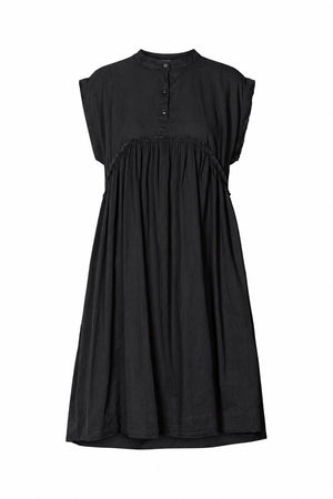 Devina - Cotton dress I Black Black XS 1 - Rabens Saloner